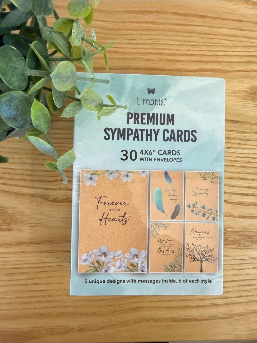 🌿4/$25 • T Marie Premium Sympathy Cards Box Set